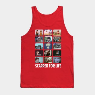 Scarred by 70s Public Information Films Tank Top